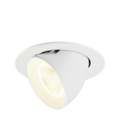 Encastré downlight NUMINOS® GIMBLE L intérieur 4000&nbsp;K 20° IP20 rond blanc - SLV - 1009749