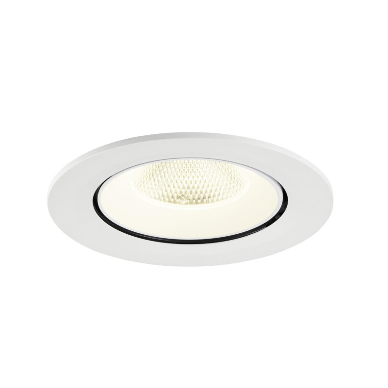 Encastré downlight NUMINOS® GIMBLE L intérieur 4000&nbsp;K 20° IP20 rond blanc - SLV - 1009749