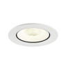 Encastré downlight NUMINOS® GIMBLE L intérieur 4000&nbsp;K 20° IP20 rond blanc - SLV - 1009749