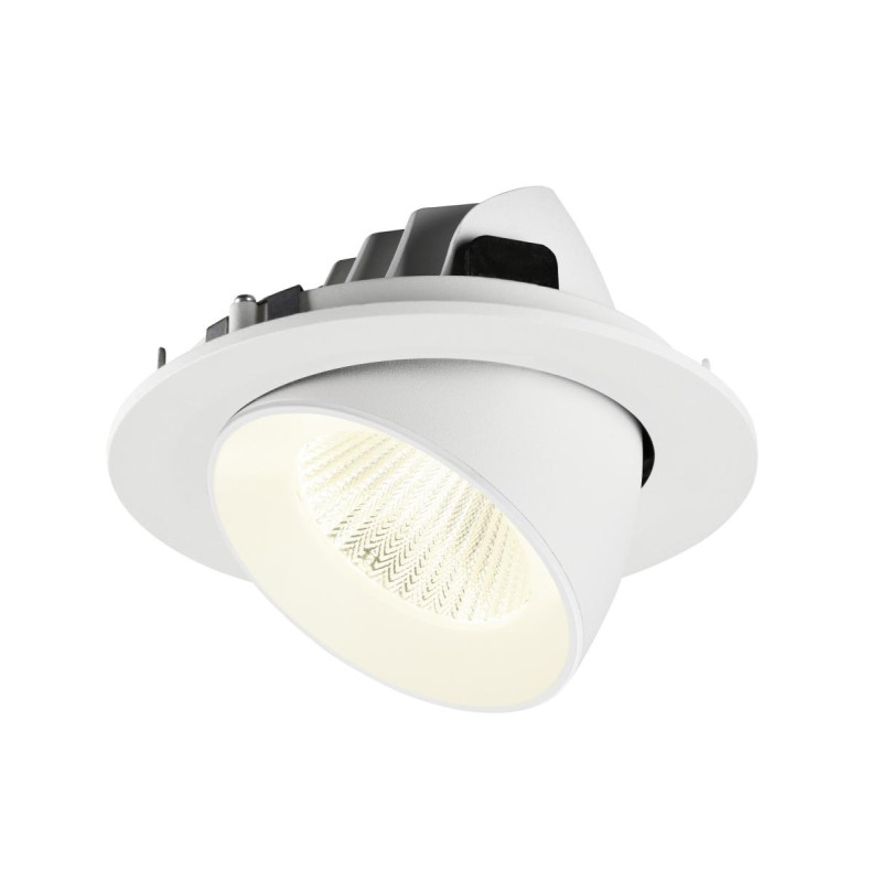 Encastré downlight NUMINOS® GIMBLE L intérieur 4000&nbsp;K 40° IP20 rond blanc - SLV - 1009752