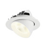 Encastré downlight NUMINOS® GIMBLE L intérieur 4000&nbsp;K 40° IP20 rond blanc - SLV - 1009752