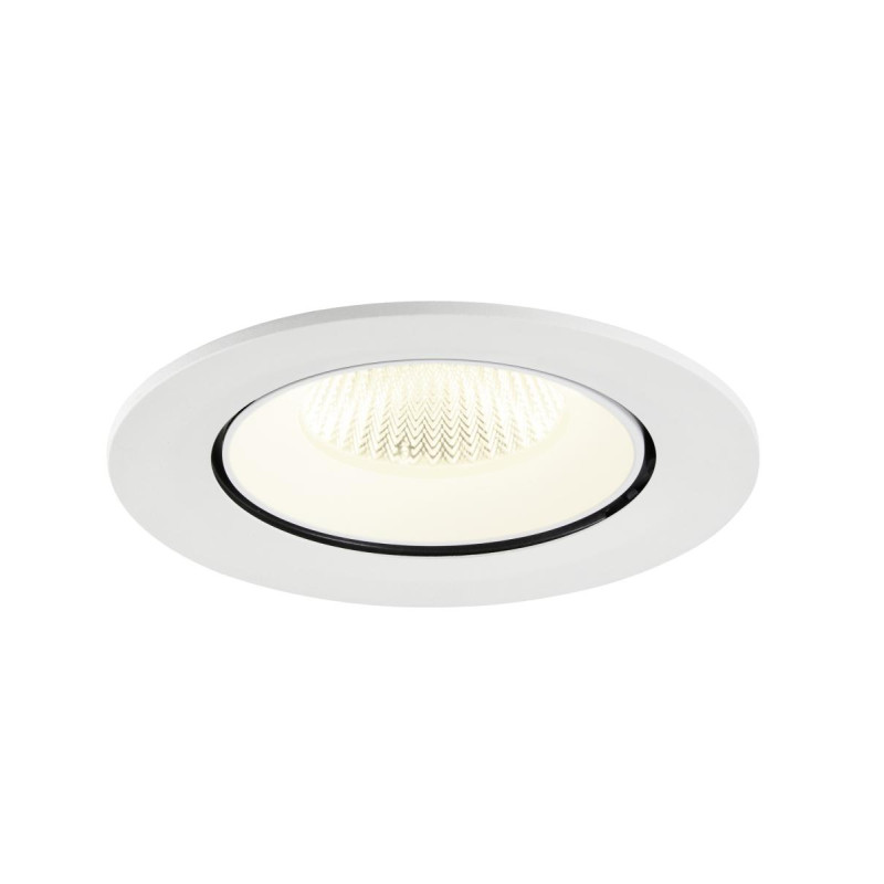 Encastré downlight NUMINOS® GIMBLE L intérieur 4000&nbsp;K 40° IP20 rond blanc - SLV - 1009752