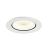 Encastré downlight NUMINOS® GIMBLE L intérieur 4000&nbsp;K 55° IP20 rond blanc - SLV - 1009755