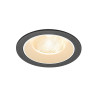 Encastré downlight NUMINOS® L intérieur 2700&nbsp;K 20° IP20 rond noir / blanc - SLV - 1009758