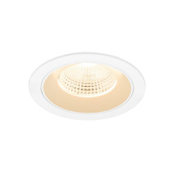 Encastré downlight NUMINOS® L intérieur 2700&nbsp;K 55° IP20 rond blanc - SLV - 1009772