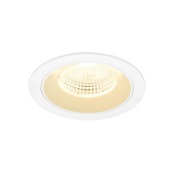 Encastré downlight NUMINOS® L intérieur3000&nbsp;K 55° IP20 rond blanc - SLV - 1009790