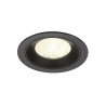 Encastré downlight NUMINOS® L intérieur 4000&nbsp;K 20° IP20 rond noir - SLV - 1009792