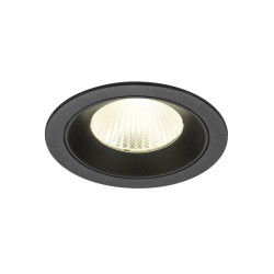 Encastré downlight NUMINOS® L intérieur 4000&nbsp;K 40° IP20 rond noir - SLV - 1009795