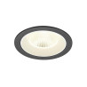 Encastré downlight NUMINOS® L intérieur 4000&nbsp;K 40° IP20 rond noir / blanc - SLV - 1009796