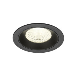 Encastré downlight NUMINOS® L intérieur 4000&nbsp;K 55° IP20 rond noir - SLV - 1009798