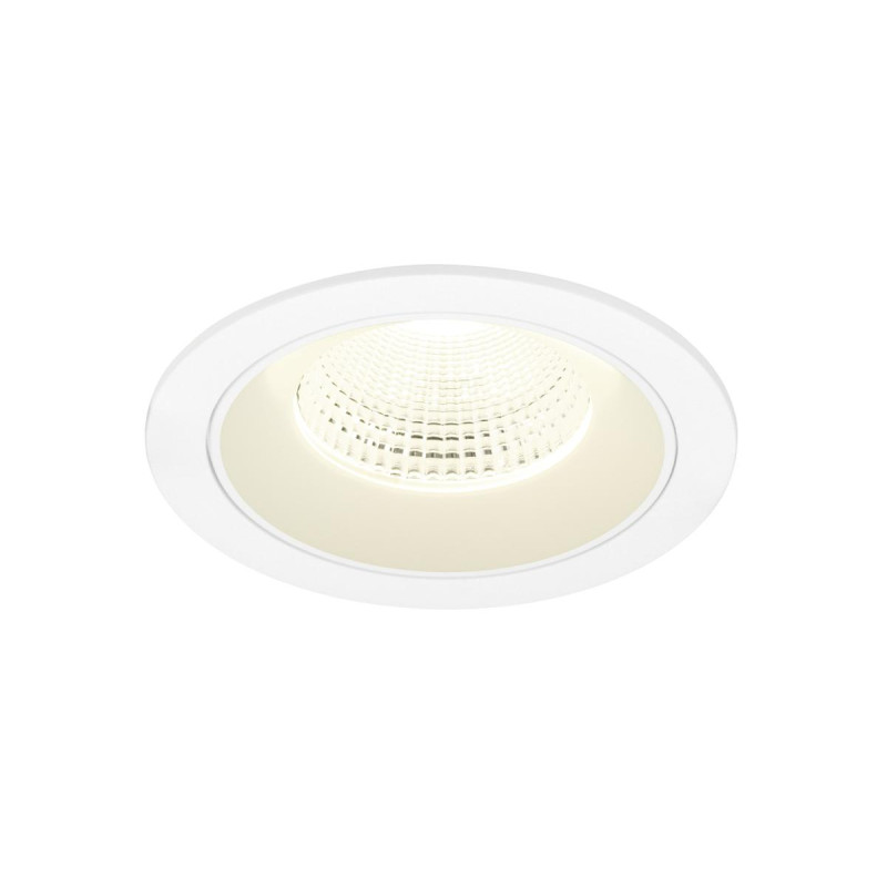 Encastré downlight NUMINOS® L intérieur 4000&nbsp;K 55° IP20 rond blanc - SLV - 1009808