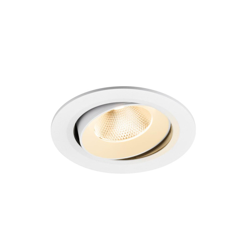 Encastré downlight NUMINOS® MOVE L intérieur 2700&nbsp;K 20° IP20 rond blanc - SLV - 1009820