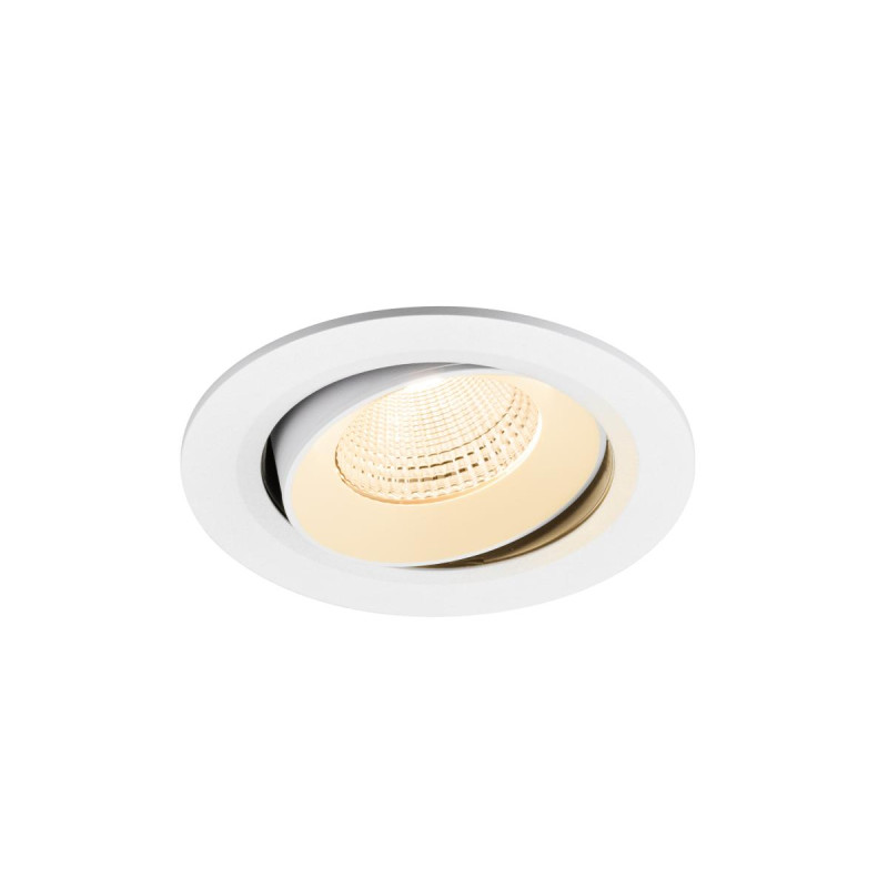 Encastré downlight NUMINOS® MOVE L intérieur 2700&nbsp;K 55° IP20 rond blanc - SLV - 1009826