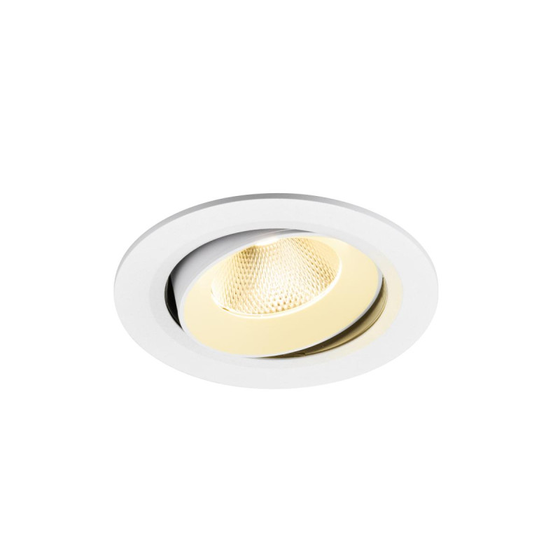 Encastré downlight NUMINOS® MOVE L intérieur 3000&nbsp;K 20° IP20 rond blanc - SLV - 1009838