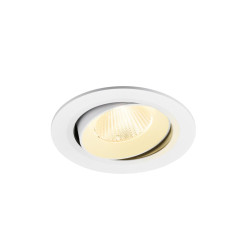 Encastré downlight NUMINOS® MOVE L intérieur 3000&nbsp;K 40° IP20 rond blanc - SLV - 1009841