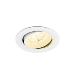 Encastré downlight NUMINOS® MOVE L intérieur 3000&nbsp;K 55° IP20 rond blanc - SLV - 1009844