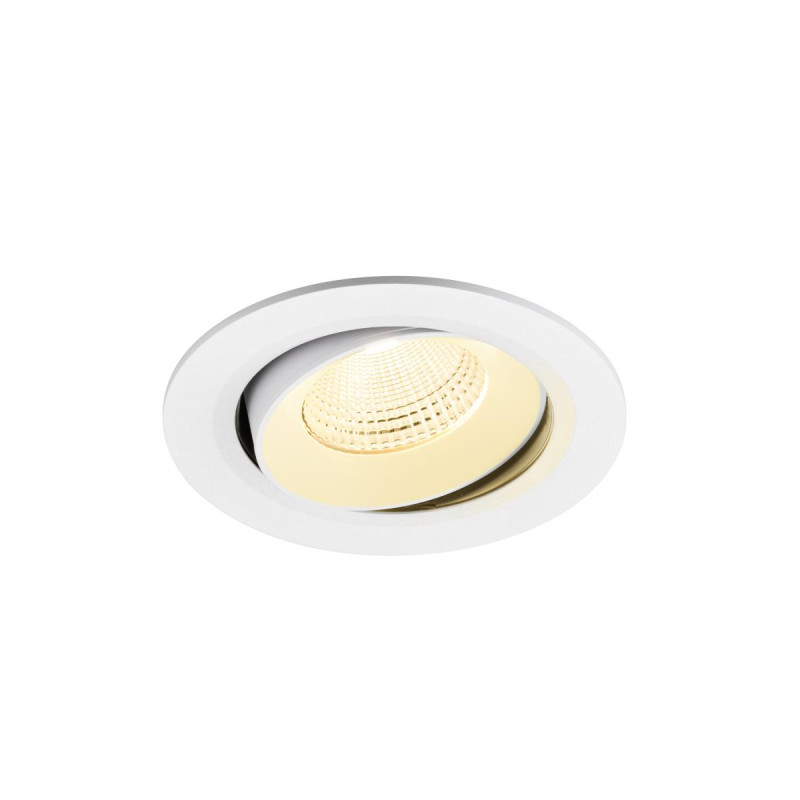 Encastré downlight NUMINOS® MOVE L intérieur 3000&nbsp;K 55° IP20 rond blanc - SLV - 1009844
