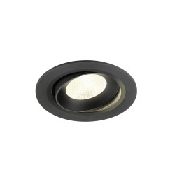 Encastré downlight NUMINOS® MOVE L intérieur 4000&nbsp;K 40° IP20 rond noir - SLV - 1009849