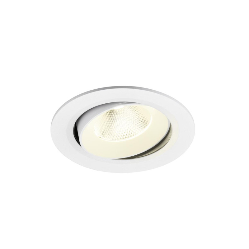 Encastré downlight NUMINOS® MOVE L intérieur 4000&nbsp;K 20° IP20 rond blanc - SLV - 1009856