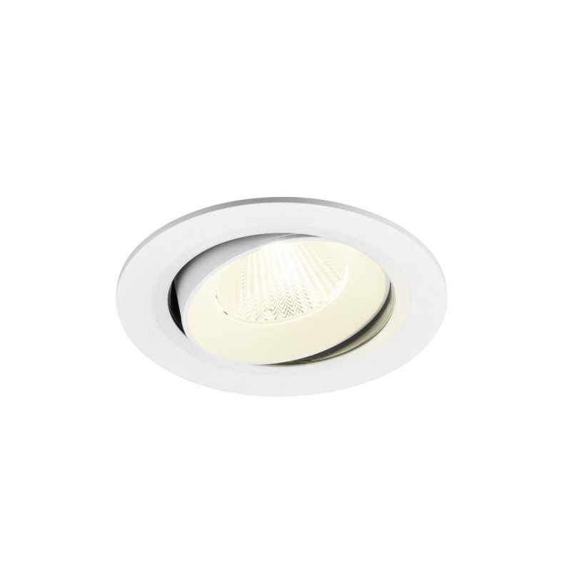 Encastré downlight NUMINOS® MOVE L intérieur 4000&nbsp;K 40° IP20 rond blanc - SLV - 1009859