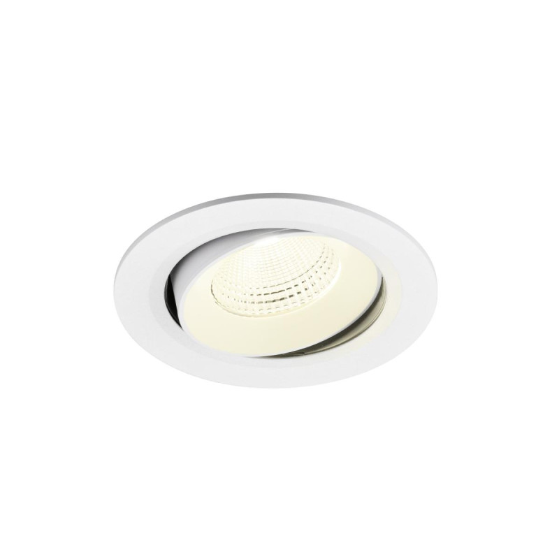 Encastré downlight NUMINOS® MOVE L intérieur 4000&nbsp;K 55° IP20 rond blanc - SLV - 1009862