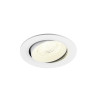 Encastré downlight NUMINOS® MOVE L intérieur 4000&nbsp;K 55° IP20 rond blanc - SLV - 1009862