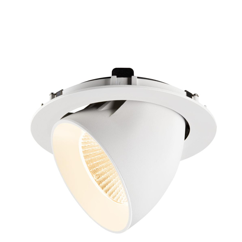 Encastré downlight NUMINOS® GIMBLE XL intérieur 2700&nbsp;K 20° blanc - SLV - 1009874