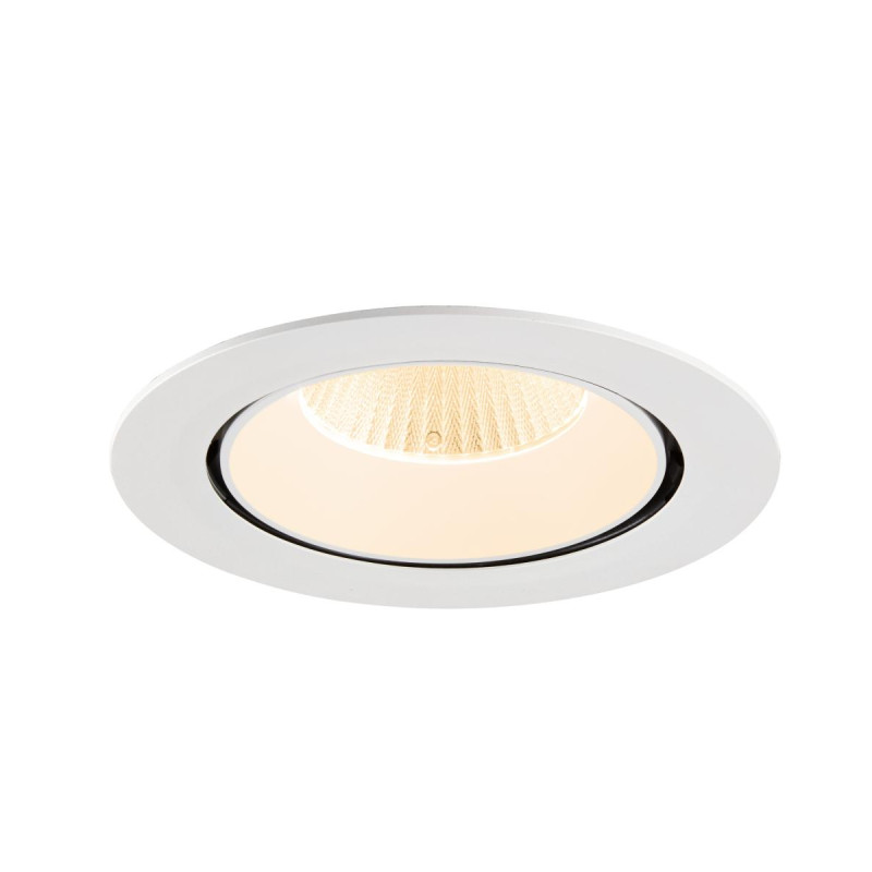 Encastré downlight NUMINOS® GIMBLE XL intérieur 2700&nbsp;K 40° blanc - SLV - 1009877