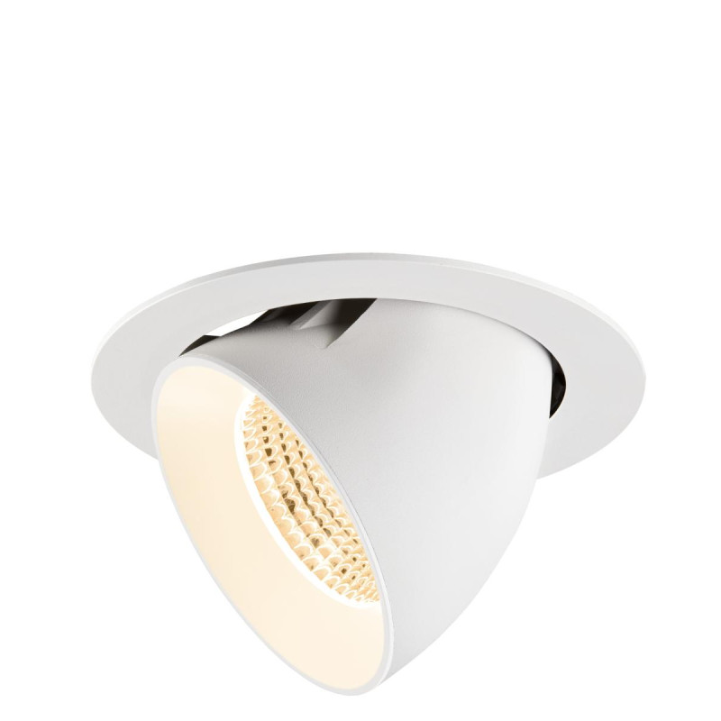 Encastré downlight NUMINOS® GIMBLE XL intérieur 2700&nbsp;K 55° blanc - SLV - 1009880