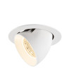 Encastré downlight NUMINOS® GIMBLE XL intérieur 2700&nbsp;K 55° blanc - SLV - 1009880