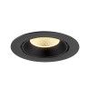 Encastré downlight NUMINOS® GIMBLE XL intérieur 3000&nbsp;K 20° NOIR - SLV - 1009882