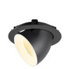 Encastré downlight NUMINOS® GIMBLE XL intérieur 3000&nbsp;K 40° noir / blanc - SLV - 1009886