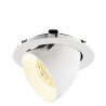 Encastré downlight NUMINOS® GIMBLE XL intérieur 3000&nbsp;K 55° blanc - SLV - 1009898