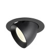 Encastré downlight NUMINOS® GIMBLE XL intérieur 4000&nbsp;K 40° noir - SLV - 1009903