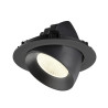 Encastré downlight NUMINOS® GIMBLE XL intérieur 4000&nbsp;K 40° noir - SLV - 1009903