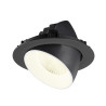 Encastré downlight NUMINOS® GIMBLE XL intérieur 4000&nbsp;K 40° noir / blanc - SLV - 1009904