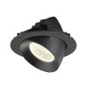 Encastré downlight NUMINOS® GIMBLE XL intérieur 4000&nbsp;K 55° noir - SLV - 1009906