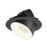 Encastré downlight NUMINOS® GIMBLE XL intérieur 4000&nbsp;K 55° noir / blanc - SLV - 1009907
