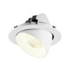 Encastré downlight NUMINOS® GIMBLE XL intérieur 4000&nbsp;K 20° blanc - SLV - 1009910