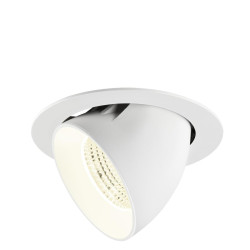 Encastré downlight NUMINOS® GIMBLE XL intérieur 4000&nbsp;K 55° blanc - SLV - 1009916