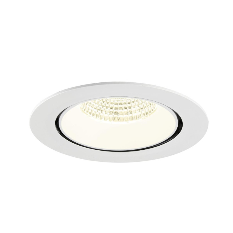 Encastré downlight NUMINOS® GIMBLE XL intérieur 4000&nbsp;K 55° blanc - SLV - 1009916