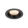 Encastré downlight NUMINOS® XL intérieur 2700&nbsp;K 40° IP20 rond noir - SLV - 1009921