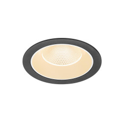 Encastré downlight NUMINOS® XL intérieur 2700&nbsp;K 40° IP20 rond noir /blanc - SLV - 1009922