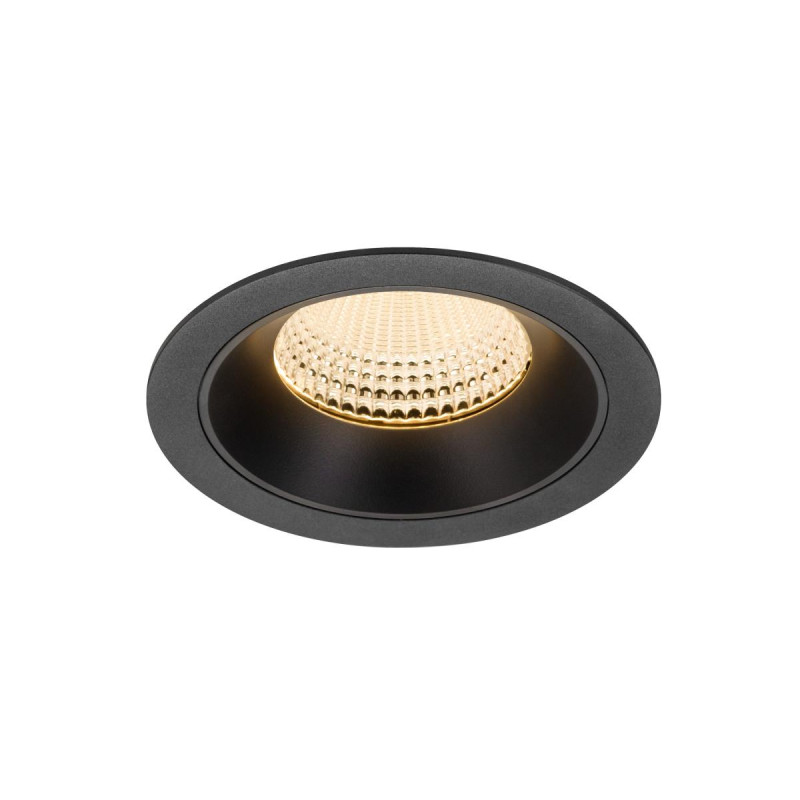 Encastré downlight NUMINOS® XL intérieur 2700&nbsp;K 55° IP20 rond noir - SLV - 1009924