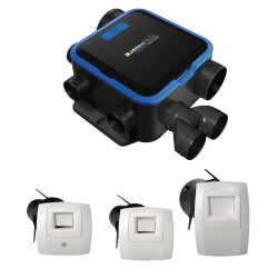 VMC simple flux hygroréglable - EasyHOME HYGRO COMPACT MP - 11033505 ALDES - 11033505