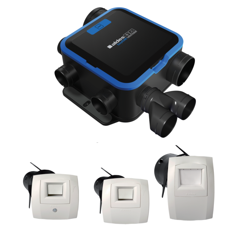 VMC simple flux hygroréglable - EasyHOME HYGRO COMPACT MP - 11033505 ALDES - 11033505