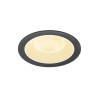 Encastré downlight NUMINOS® XL intérieur 3000&nbsp;K 20° IP20 rond noir /blanc - SLV - 1009937
