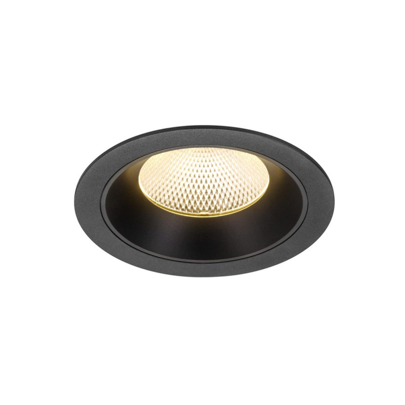 Encastré downlight NUMINOS® XL intérieur3000&nbsp;K 40° IP20 rond noir - SLV - 1009939
