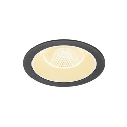 Encastré downlight NUMINOS® XL intérieur 3000&nbsp;K 40° IP20 rond noir /blanc - SLV - 1009940