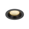 Encastré downlight NUMINOS® XL intérieur 3000&nbsp;K 55° IP20 rond noir - SLV - 1009942